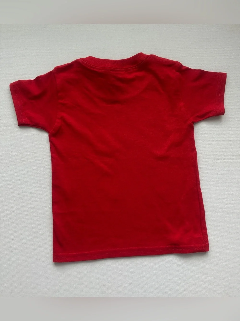 Gildan Red girl’s 2 Short Sleeve Tee. Cat & Jack pants. Size 3T.